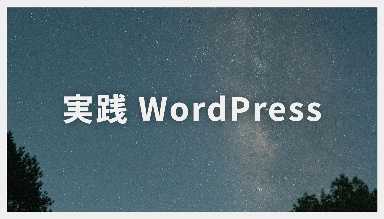 実践 WordPress